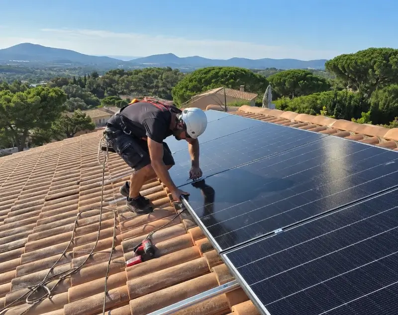 Installateur panneaux solaires Domancy — pose photovoltaïque sur toiture